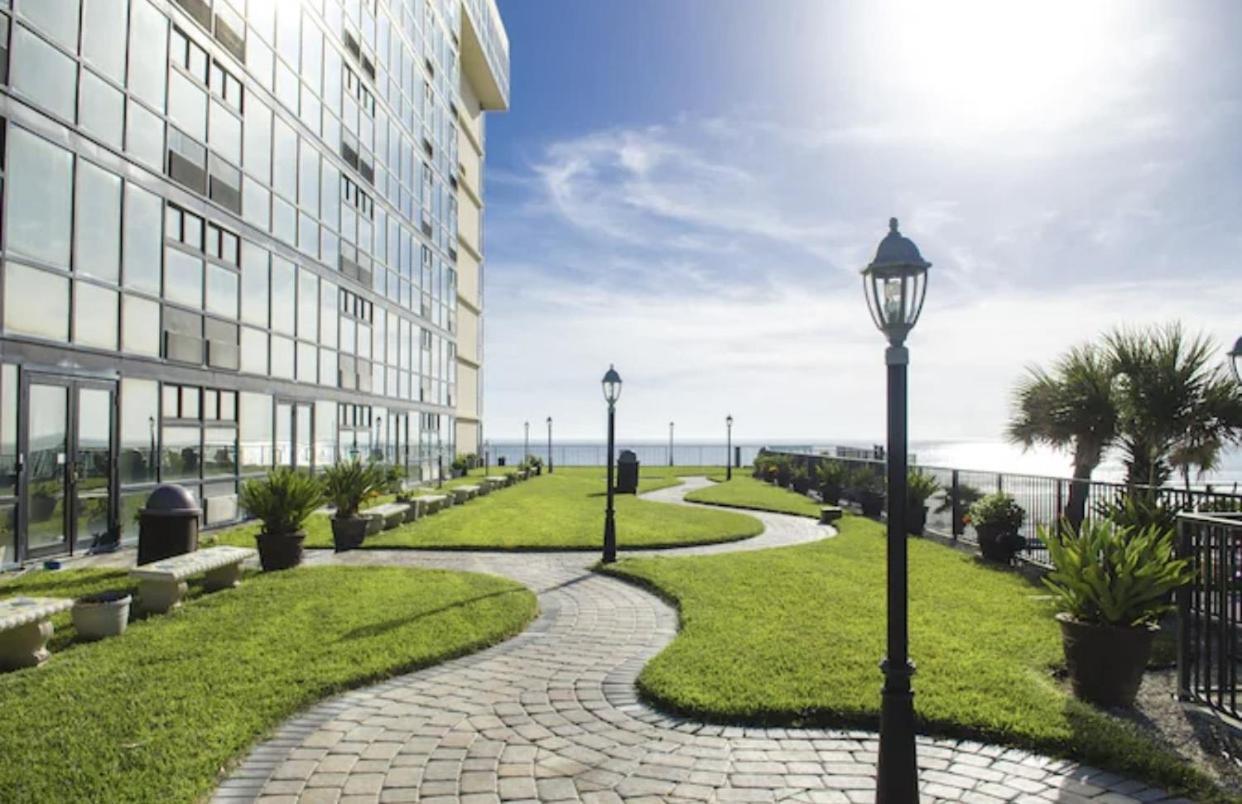 Ocean Side Inn Studios Дейтона-Бич Экстерьер фото